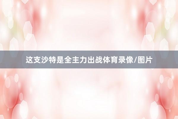 这支沙特是全主力出战体育录像/图片