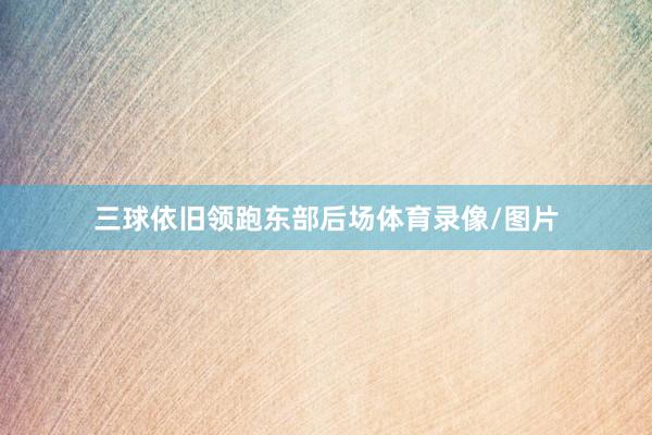 三球依旧领跑东部后场体育录像/图片
