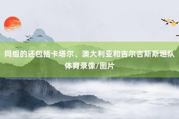 同组的还包括卡塔尔、澳大利亚和吉尔吉斯斯坦队体育录像/图片
