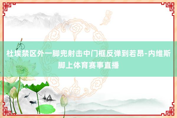 杜埃禁区外一脚兜射击中门框反弹到若昂-内维斯脚上体育赛事直播