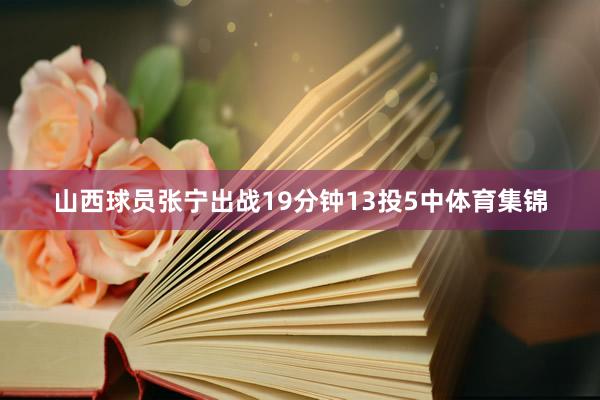 山西球员张宁出战19分钟13投5中体育集锦