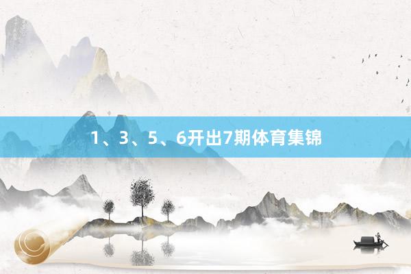 1、3、5、6开出7期体育集锦