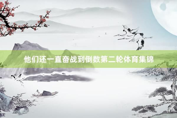 他们还一直奋战到倒数第二轮体育集锦