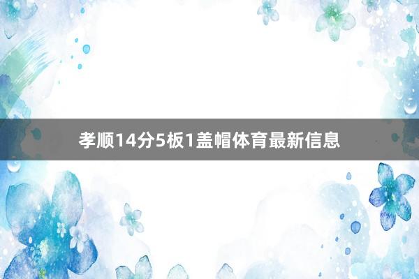 孝顺14分5板1盖帽体育最新信息