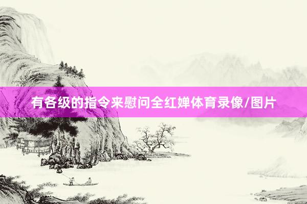 有各级的指令来慰问全红婵体育录像/图片